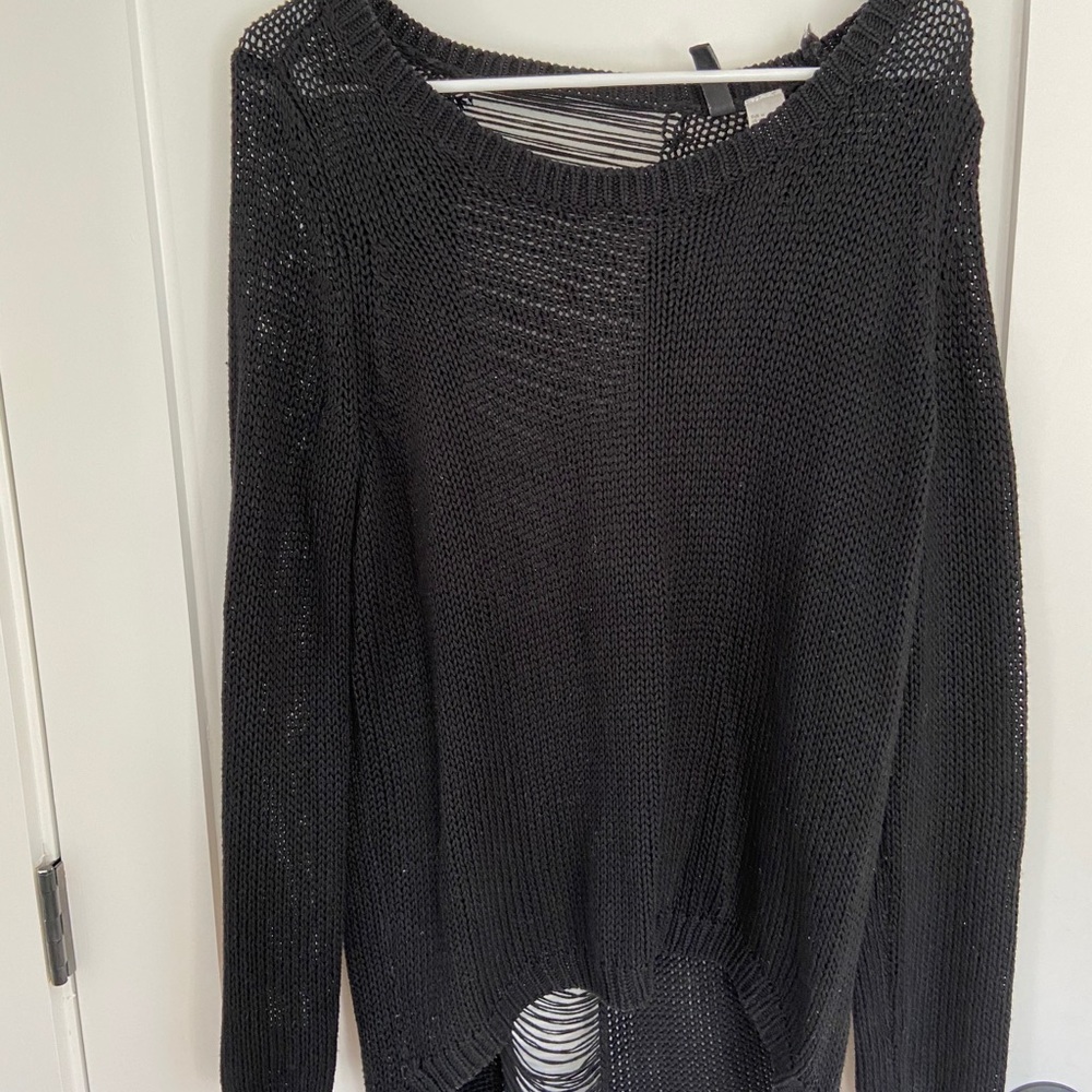 H&M black sweater
